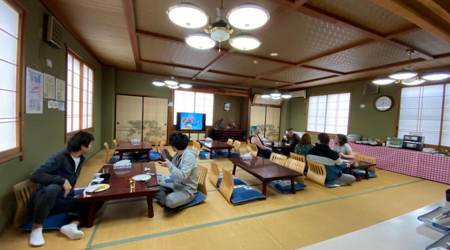 Nozawa Dream Central - Dining/Living Room